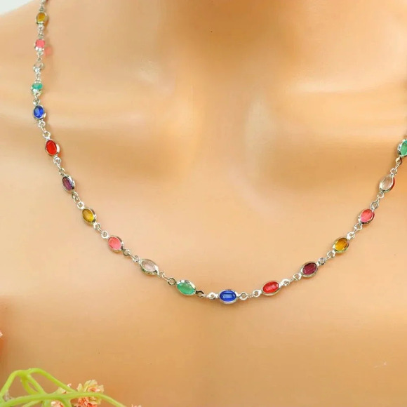 "New Beautiful Design Necklace Chain for Women/Girls, Gift, N595 - Picture 7 of 10